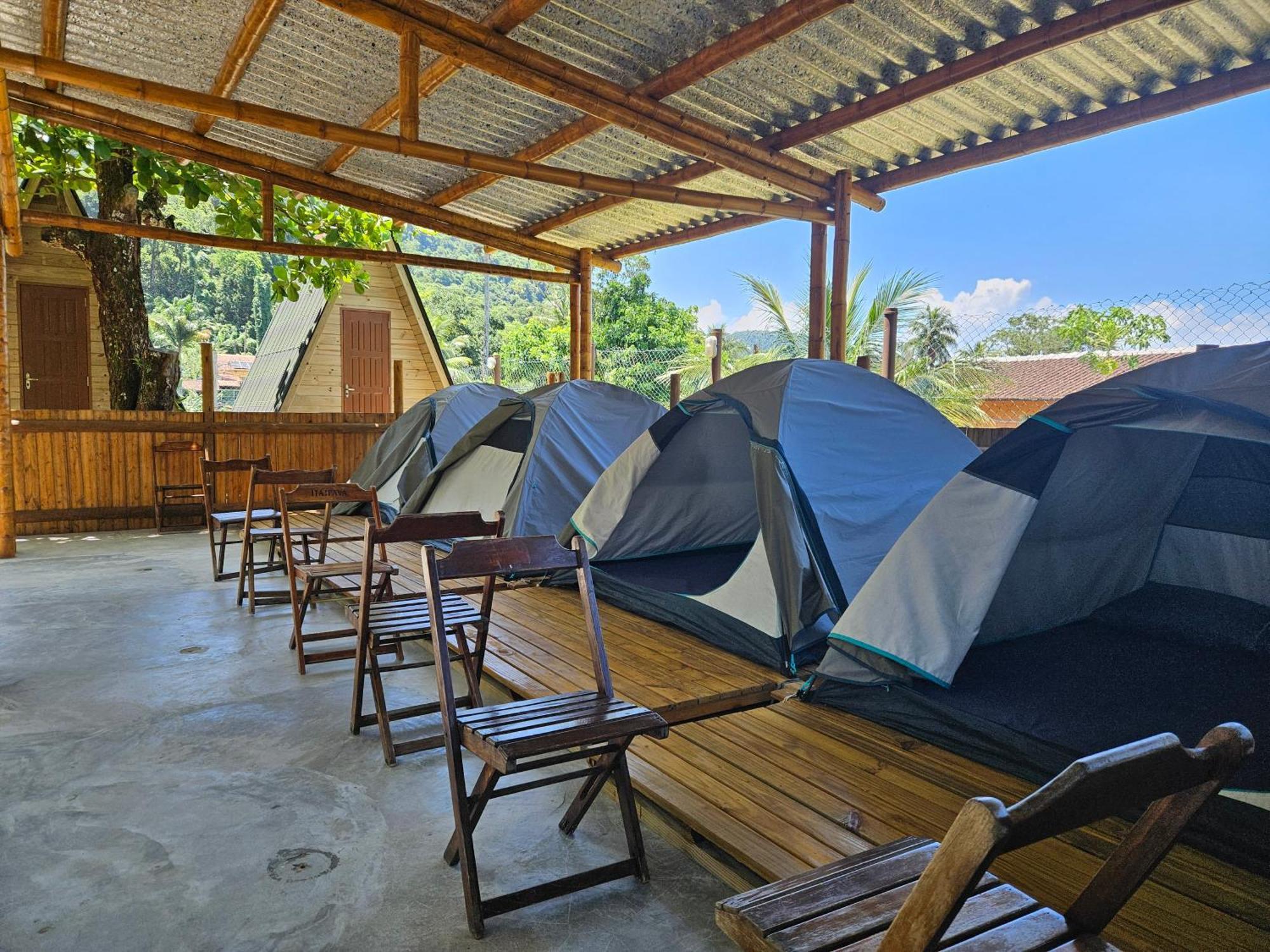 Raio De Sol Pousada & Camping Abraão Exteriör bild