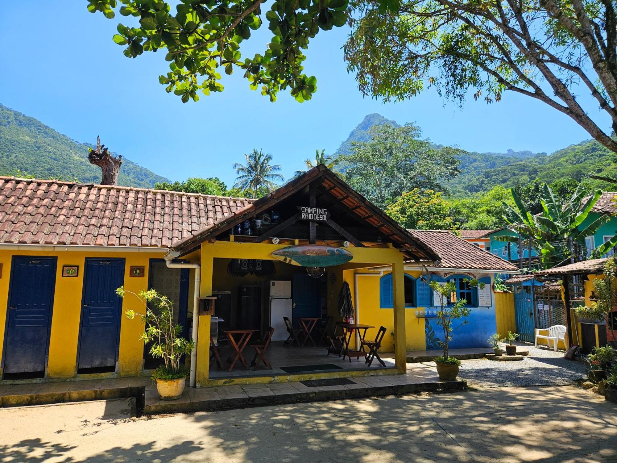 Raio De Sol Pousada & Camping Abraão Exteriör bild