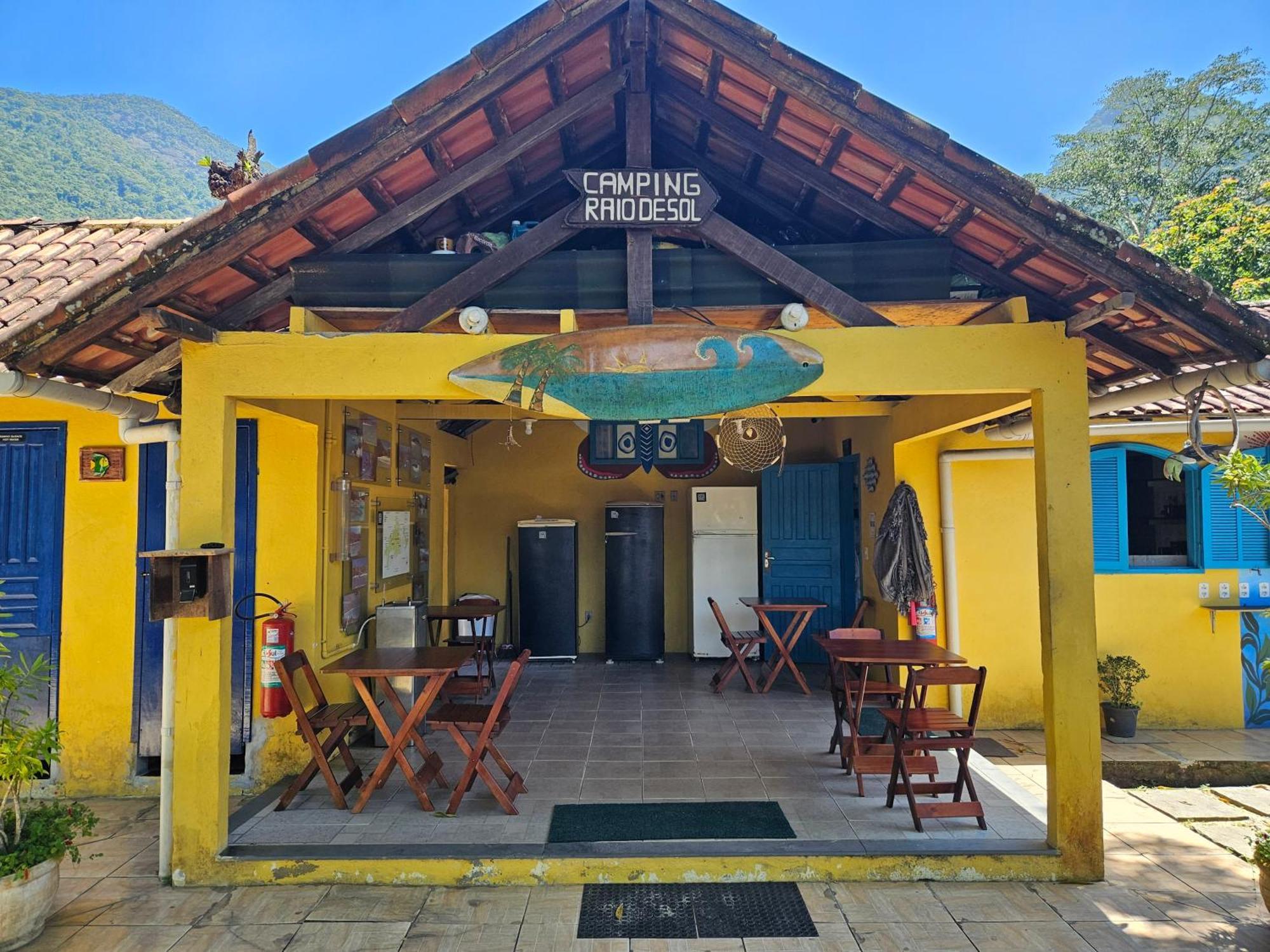 Raio De Sol Pousada & Camping Abraão Exteriör bild