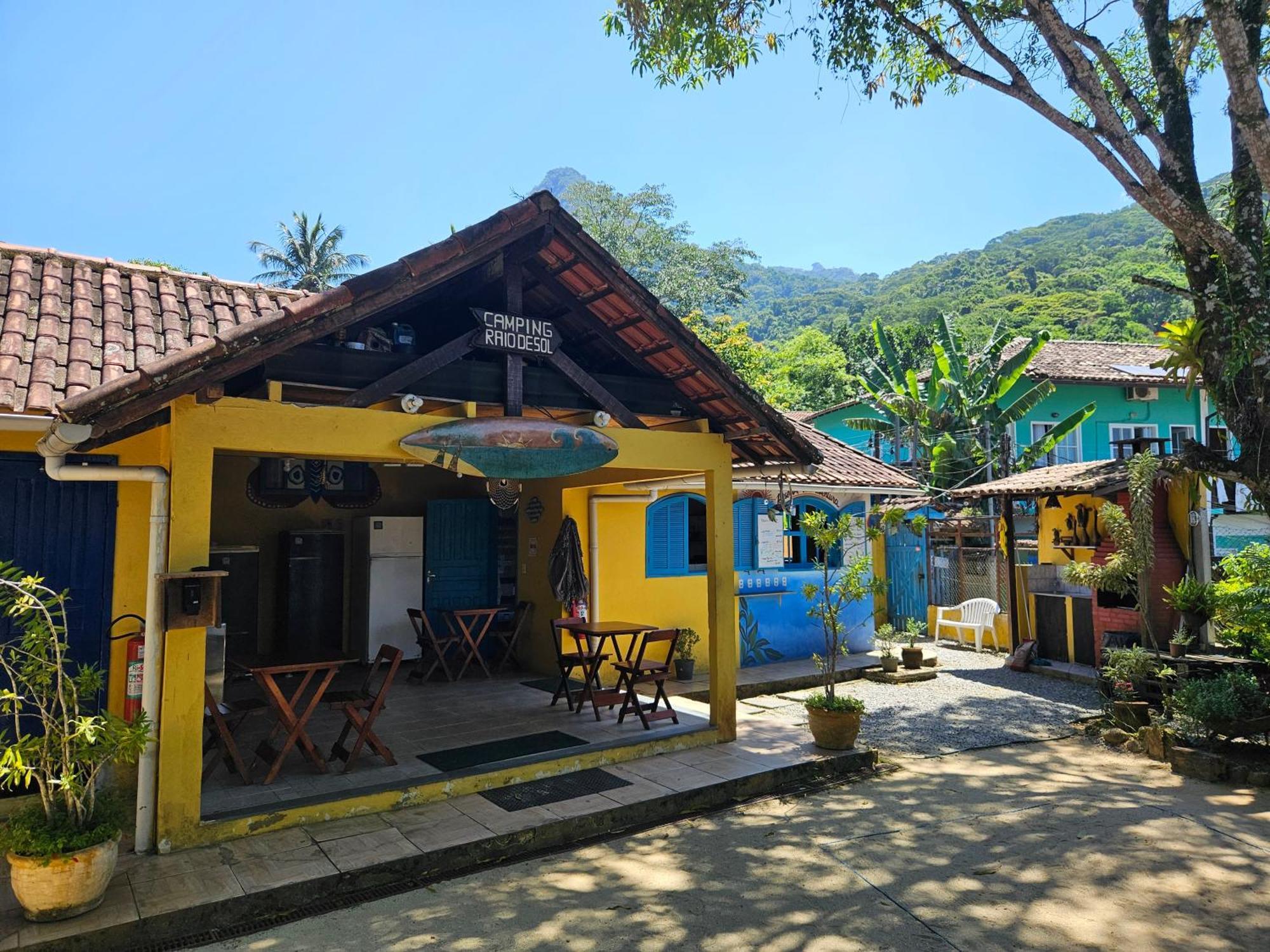 Raio De Sol Pousada & Camping Abraão Exteriör bild
