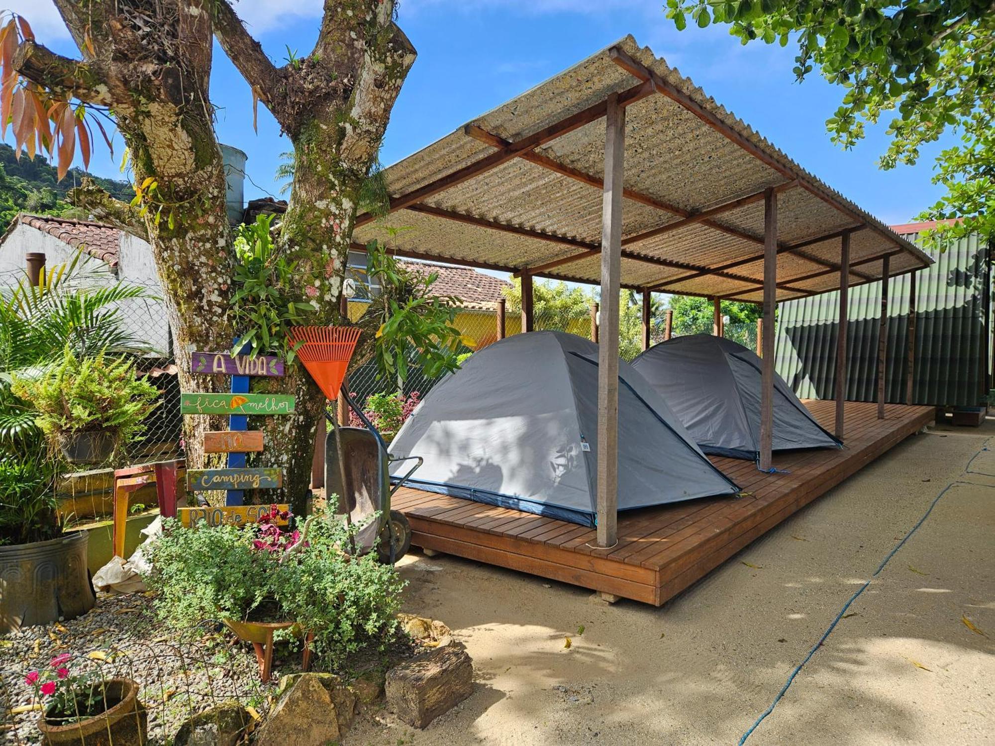 Raio De Sol Pousada & Camping Abraão Exteriör bild