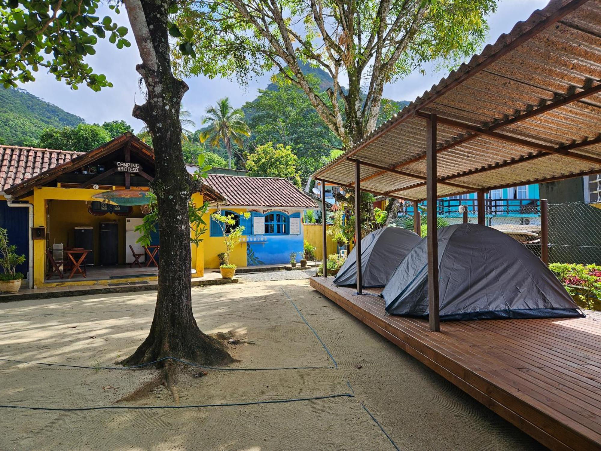 Raio De Sol Pousada & Camping Abraão Exteriör bild