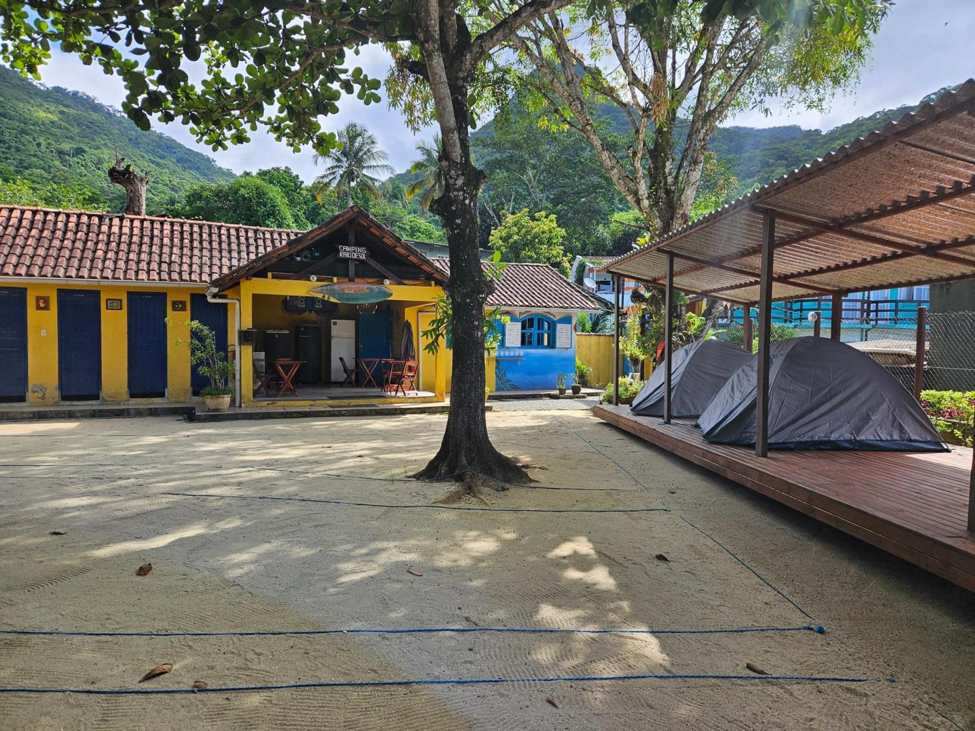 Raio De Sol Pousada & Camping Abraão Exteriör bild