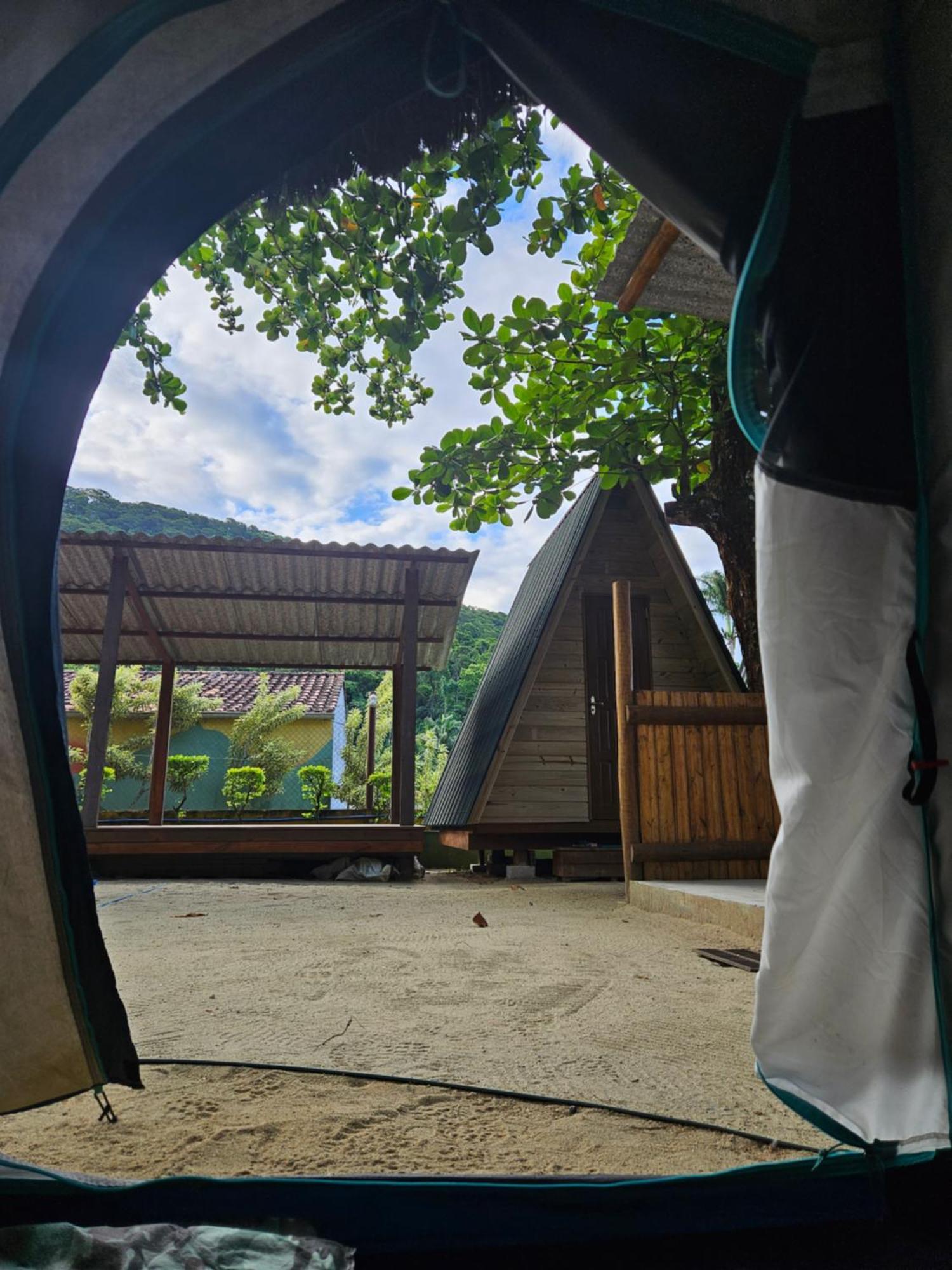 Raio De Sol Pousada & Camping Abraão Exteriör bild